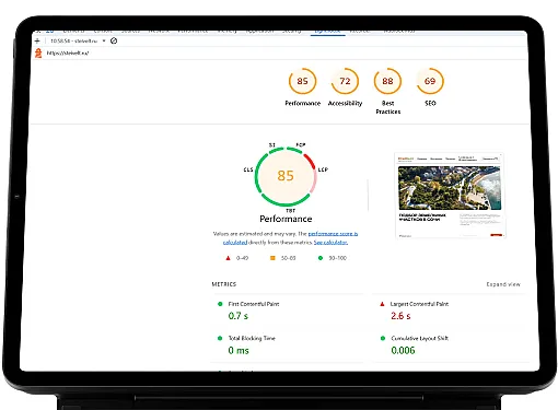 Картинка Page Speed insights 14