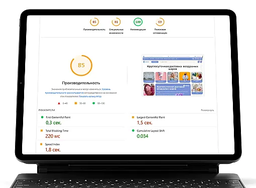 Картинка Page Speed insights 15