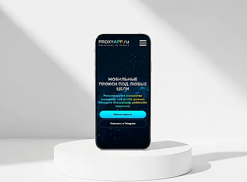Картинка задач Сайт ProxyApp
